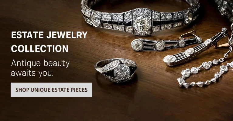 Estate jewelry at Showcase Jewelers