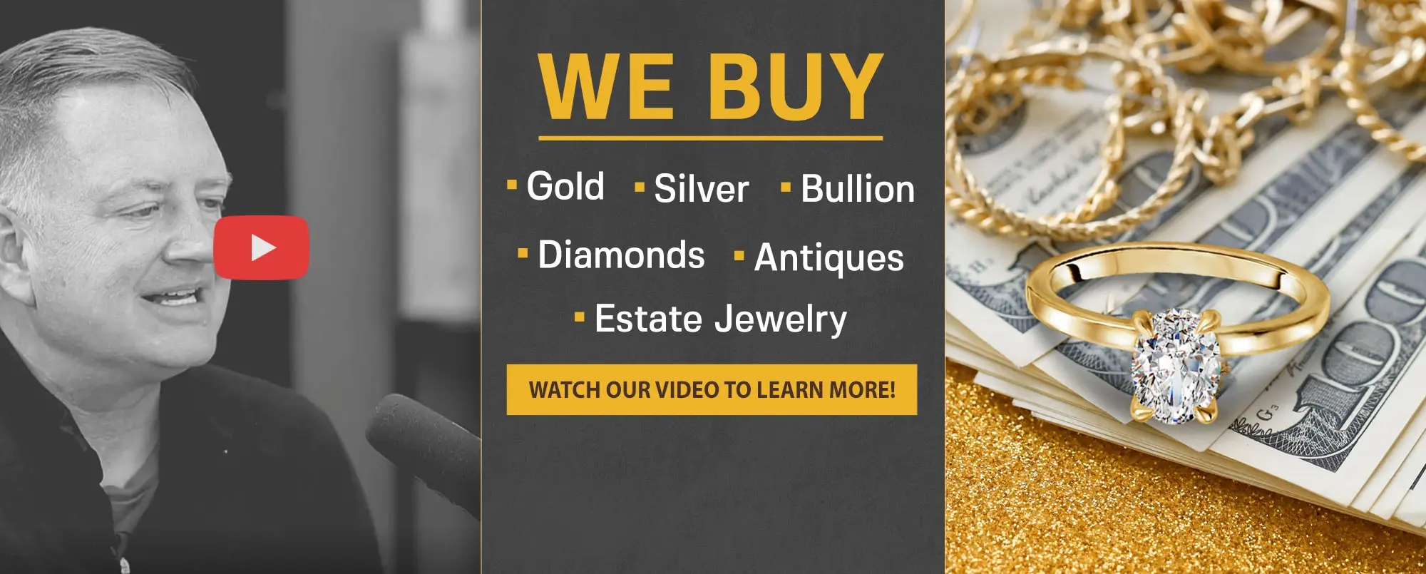 We Buy Gold at Showcase Jewelers of Hays